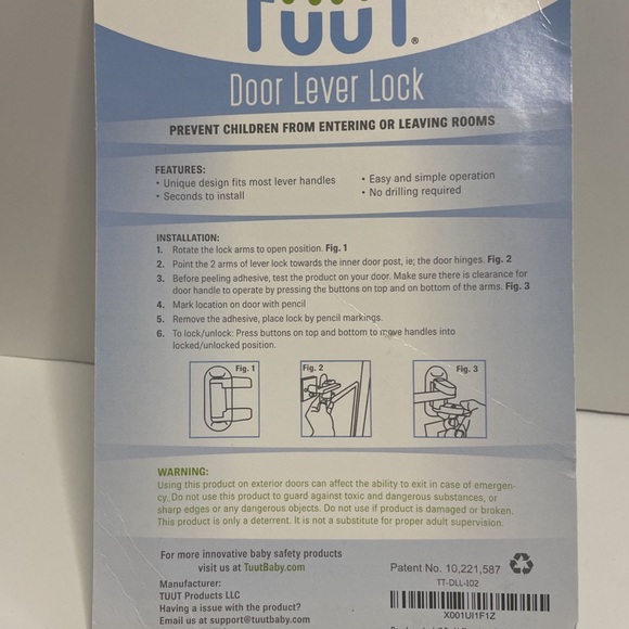 NIB Baby Proofing - Door Knob Covers, Power Strip Covers, Furniture Straps - Picture 5 of 15